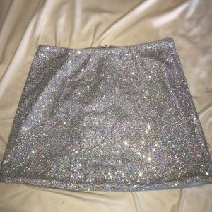 Sparkly skirt!